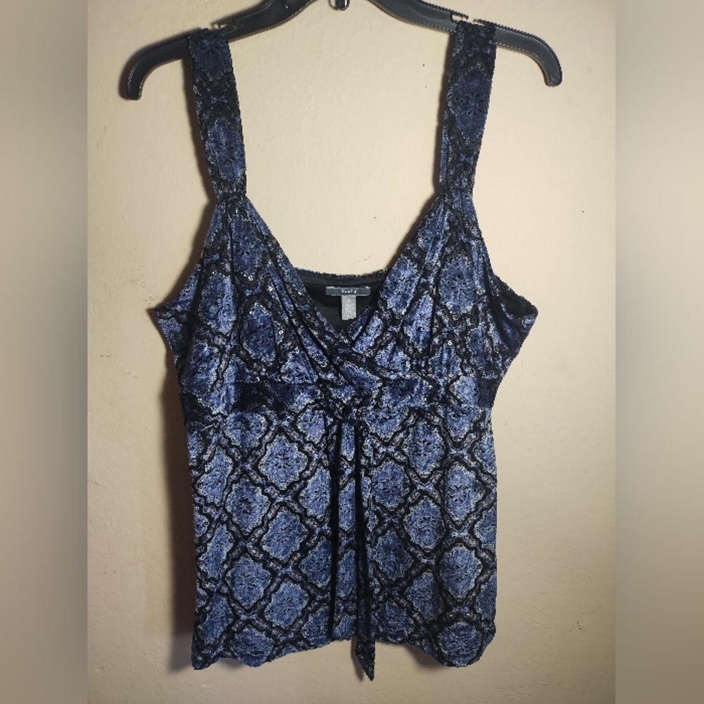 Apt 9 Top Y2K Velvet Whimsigoth Y2K